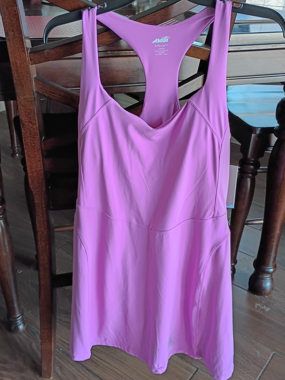 Avia Lilac Athletic Tank Dress